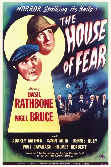 Poster to the movie "The House of Fear" #1053706