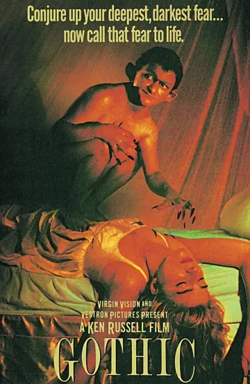 Poster to the movie "Gothic" #1136280