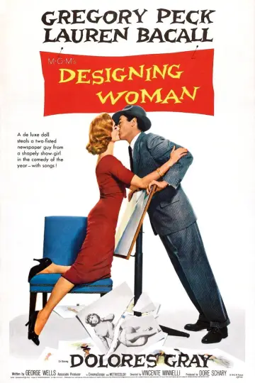 Poster to the movie "Designing Woman" #1133889