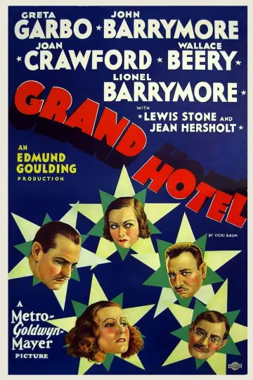 Poster to the movie "Grand Hotel" #840224