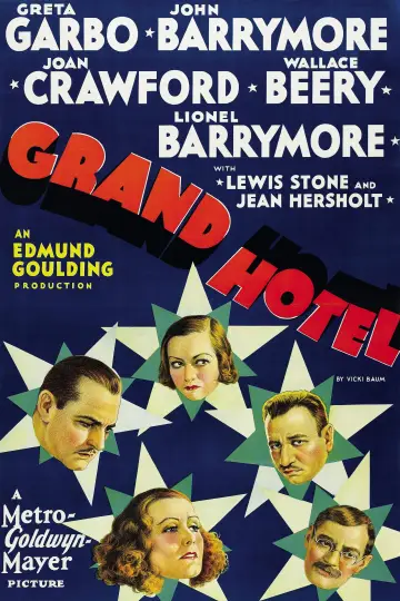Poster to the movie "Grand Hotel" #840231
