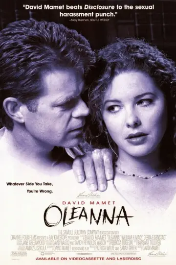 Poster to the movie "Oleanna" #1130906