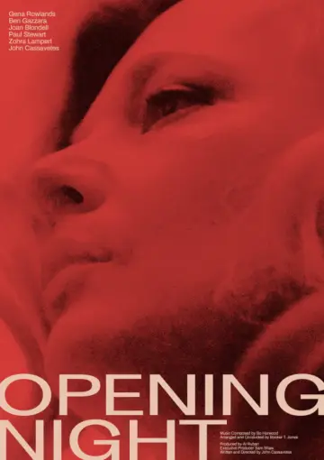 Poster to the movie "Opening Night" #902313