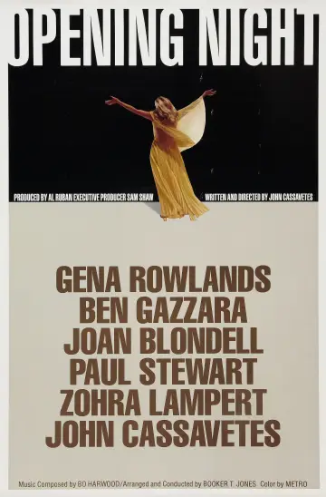 Poster to the movie "Opening Night" #902328