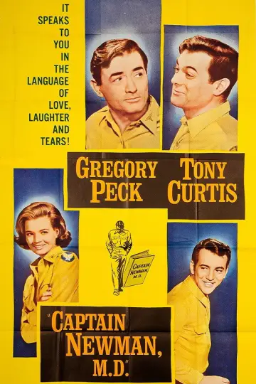 Poster to the movie "Captain Newman, M.D." #1573751