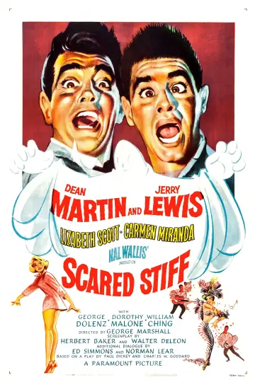 Poster to the movie "Scared Stiff" #1126401
