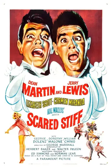 Poster to the movie "Scared Stiff" #1126402