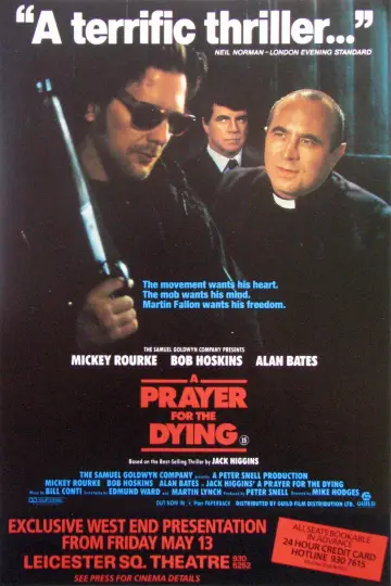 Poster to the movie "A Prayer for the Dying" #1040917