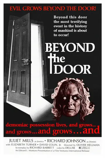 Poster to the movie "Beyond the Door" #1124860