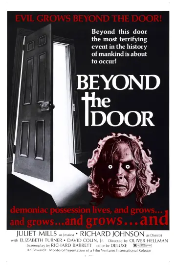 Poster to the movie "Beyond the Door" #1124861