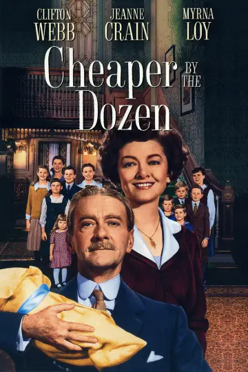 Poster to the movie "Cheaper by the Dozen" #930573
