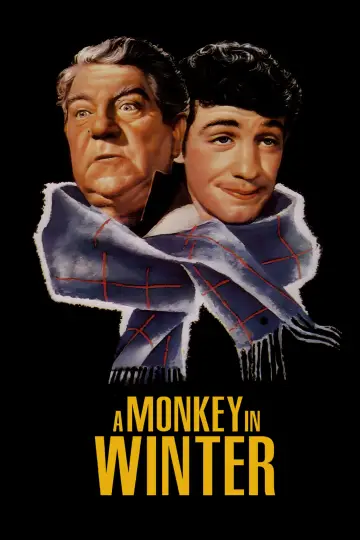 Poster to the movie "A Monkey in Winter" #1118216