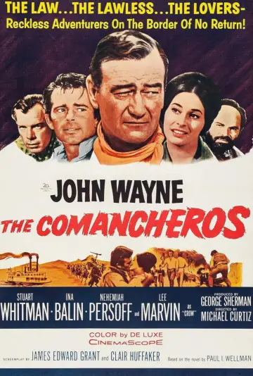 Poster to the movie "The Comancheros" #906298