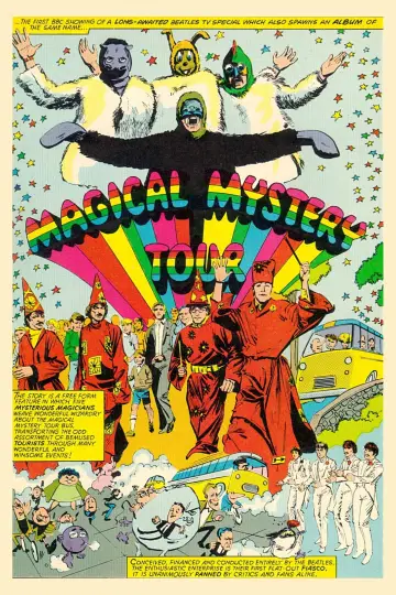 Poster to the movie "Magical Mystery Tour" #1034044