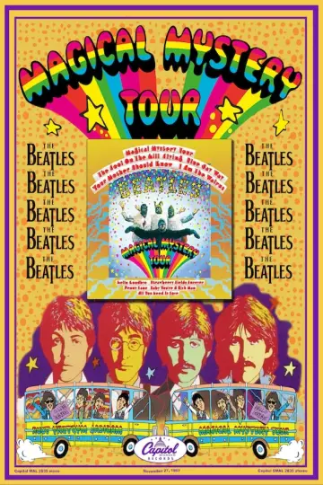 Poster to the movie "Magical Mystery Tour" #1034050
