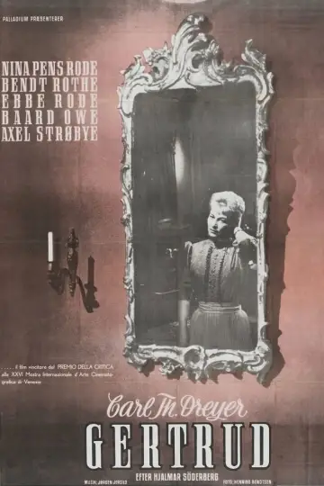 Poster to the movie "Gertrud" #496502