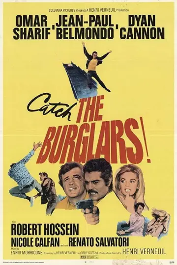 Poster to the movie "The Burglars" #1111172