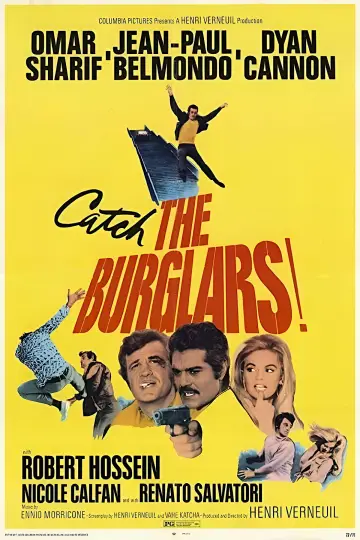 Poster to the movie "The Burglars" #1111174