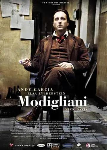 Poster to the movie "Modigliani" #1096420
