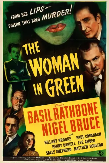 Poster to the movie "The Woman in Green" #1092459
