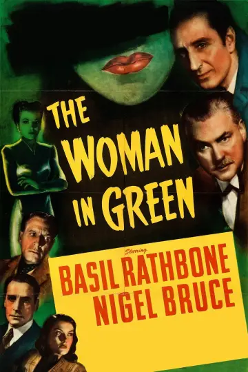 Poster to the movie "The Woman in Green" #1092466