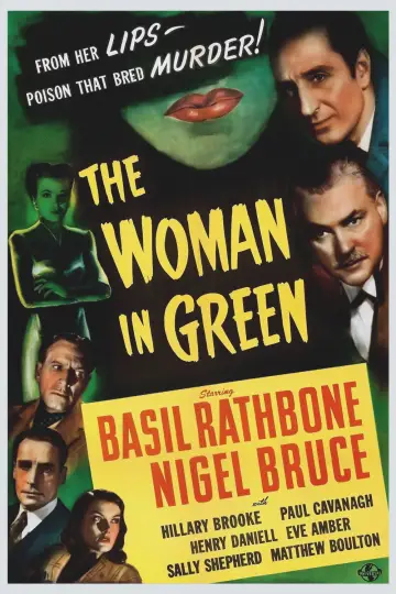 Poster to the movie "The Woman in Green" #1092468