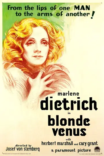 Poster to the movie "Blonde Venus" #1123923
