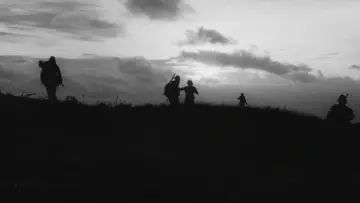 Backdrop to the movie "The Human Condition III: A Soldier