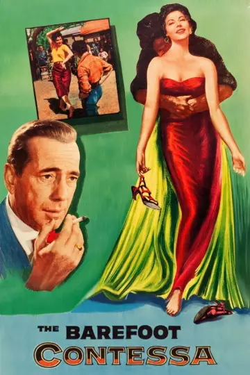 Poster to the movie "The Barefoot Contessa" #1049080