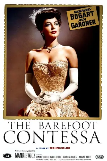Poster to the movie "The Barefoot Contessa" #1049083