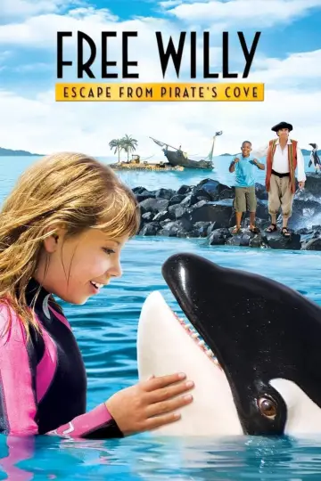 Poster to the movie "Free Willy: Escape from Pirate