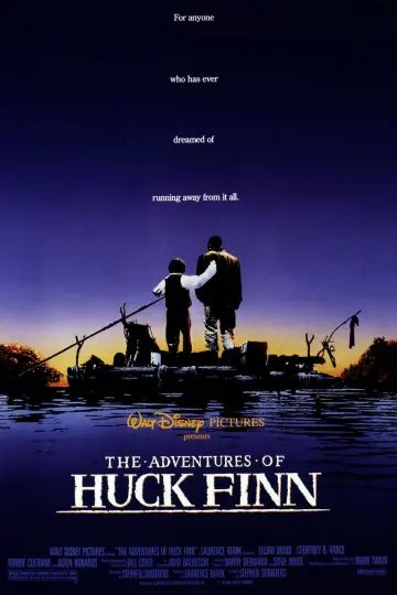 Poster to the movie "The Adventures of Huck Finn" #1062203