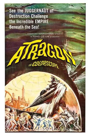 Poster to the movie "Atragon" #1100364