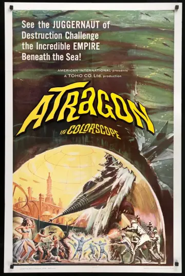 Poster to the movie "Atragon" #1100366