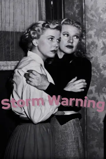 Poster to the movie "Storm Warning" #1128515