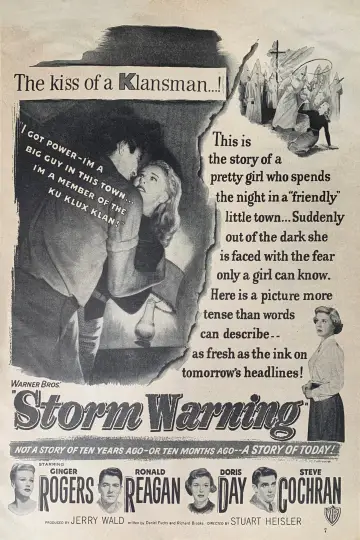 Poster to the movie "Storm Warning" #1128519