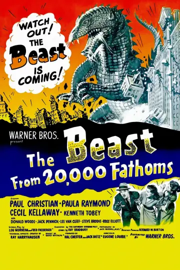 Poster to the movie "The Beast from 20,000 Fathoms" #1020305