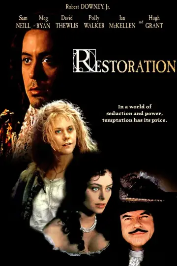Poster to the movie "Restoration" #900560