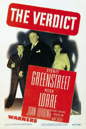 Poster to the movie "The Verdict" #890326