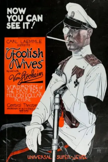 Poster to the movie "Foolish Wives" #1135687