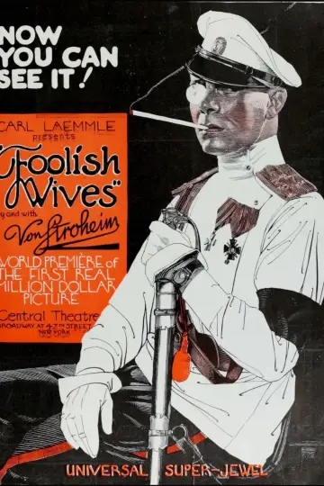 Poster to the movie "Foolish Wives" #1135694