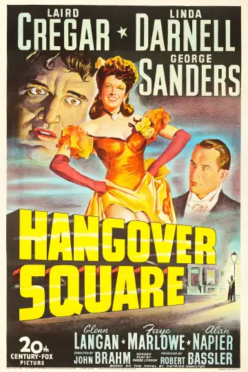 Poster to the movie "Hangover Square" #1129065