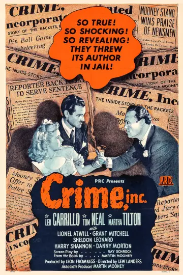 Poster to the movie "Crime, Inc." #1137629