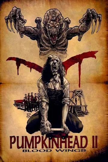 Poster to the movie "Pumpkinhead II: Blood Wings" #1063788