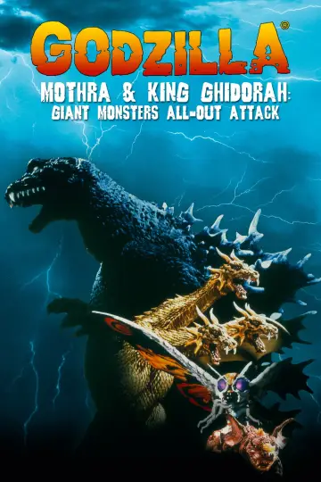 Poster to the movie "Godzilla, Mothra and King Ghidorah: Giant Monsters All-Out Attack" #1186144