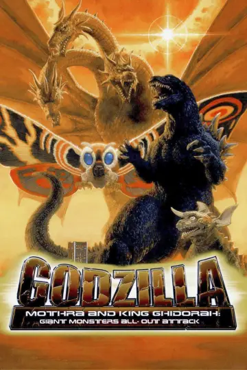 Poster to the movie "Godzilla, Mothra and King Ghidorah: Giant Monsters All-Out Attack" #903646