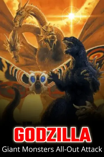Poster to the movie "Godzilla, Mothra and King Ghidorah: Giant Monsters All-Out Attack" #903651