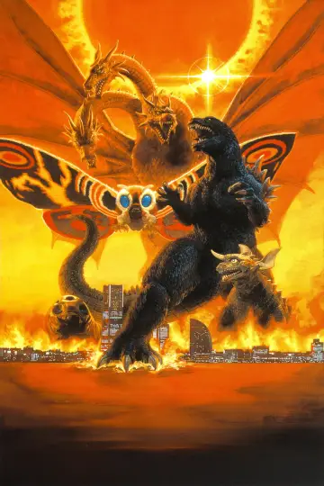Poster to the movie "Godzilla, Mothra and King Ghidorah: Giant Monsters All-Out Attack" #903660