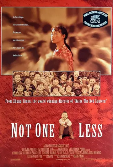 Poster to the movie "Not One Less" #1091149