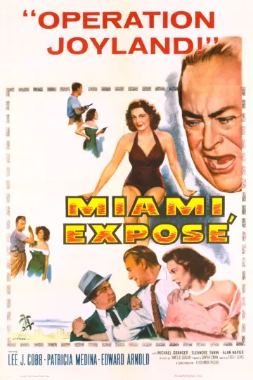 Poster to the movie "Miami Exposé" #923611